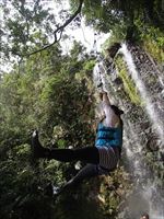 ターザンロープで沖縄のター滝を満喫